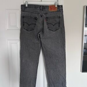 Levi's 511 Slim Fit Grey Jeans - Men’s 32x34